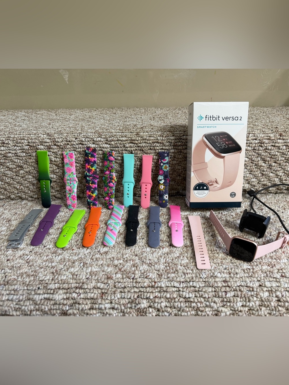 Fitbit Versa 2 Smart Watch and Accessories
